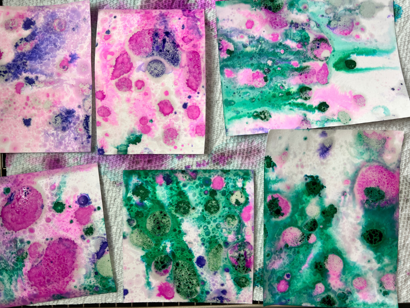 paper marbling with oil-2