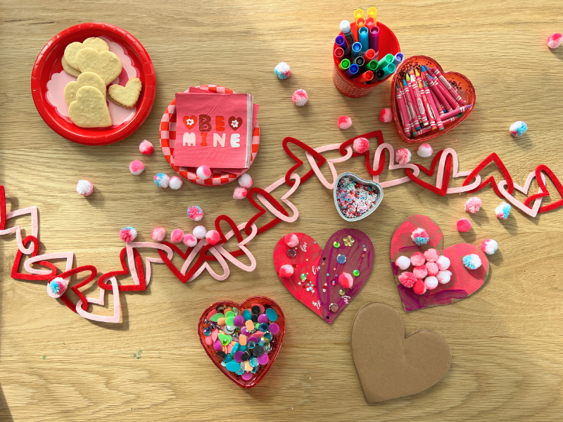 valentine art party