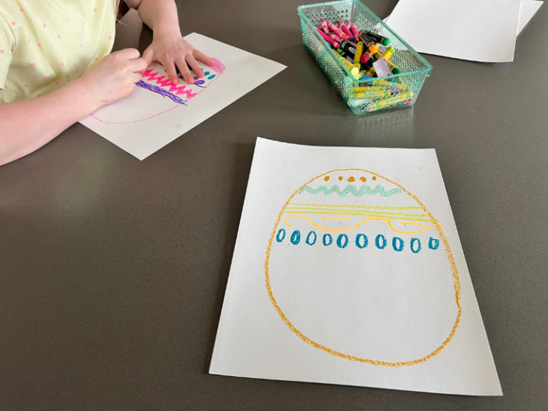 easter egg drawings