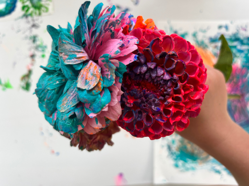 flower printing