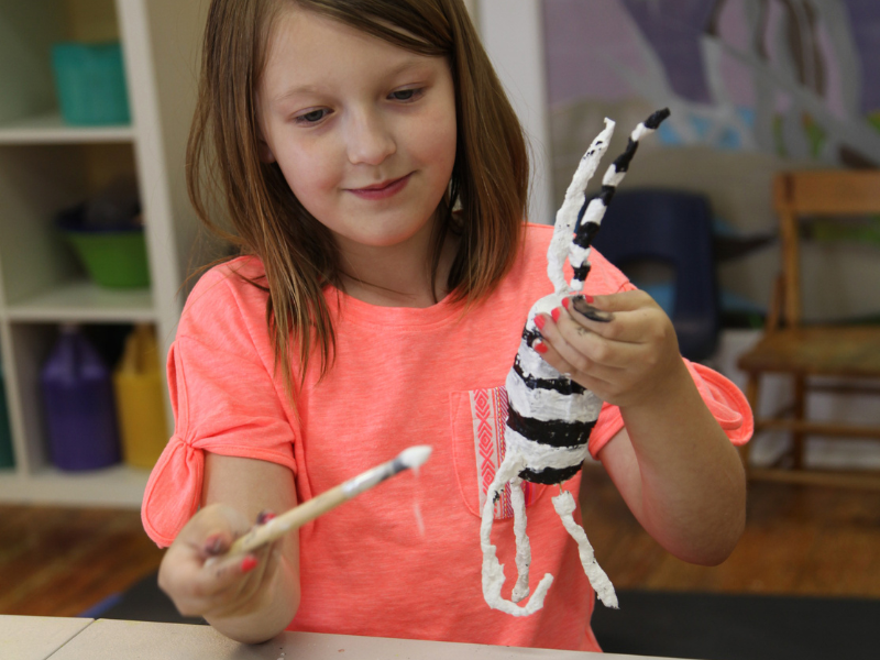 plaster dolls