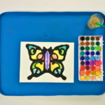 stained glass butterflies