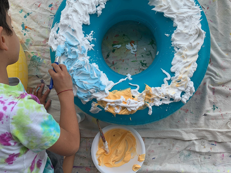 summer art and play