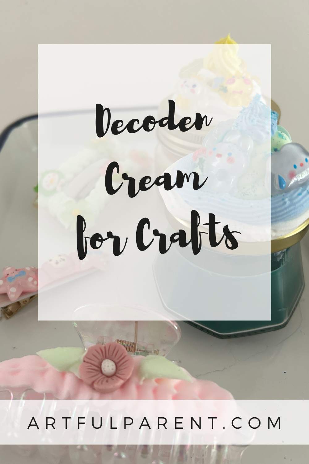 How to Use Decoden Cream for Crafts