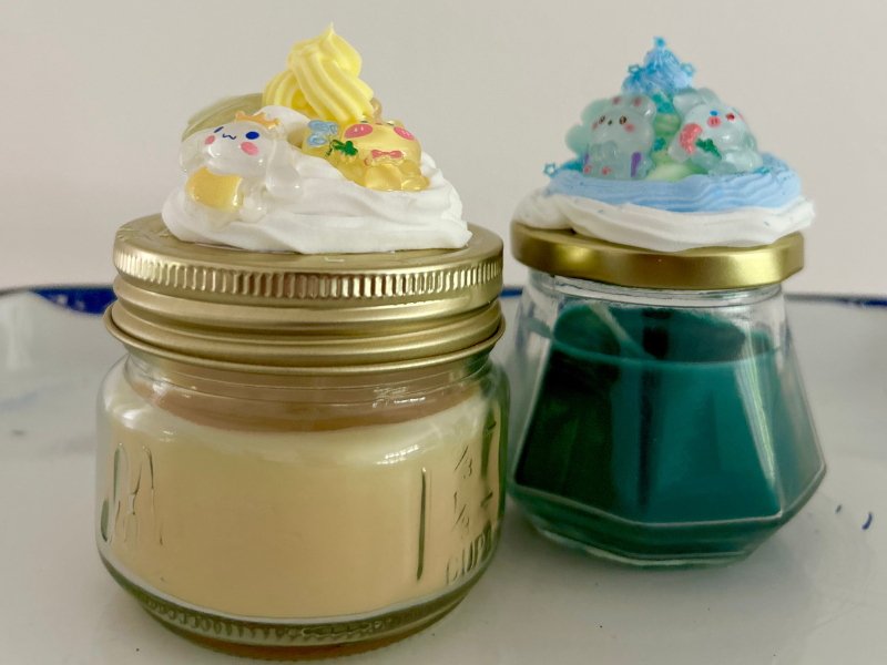 decorated candles