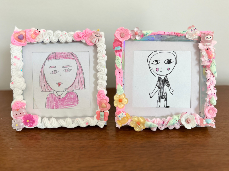 decorated frame