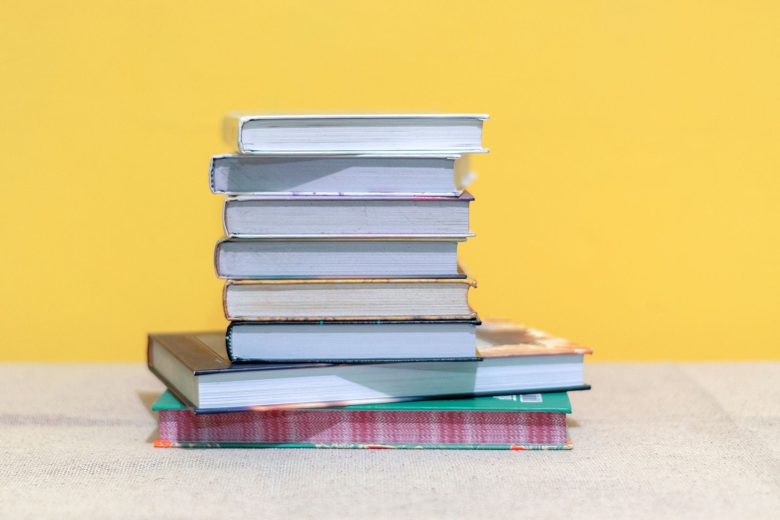stack of picture books