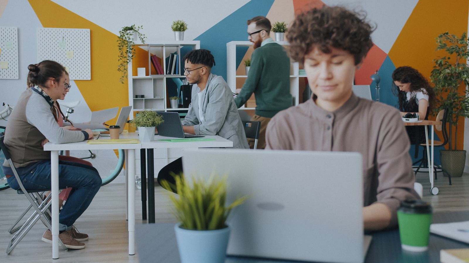 startup office coworking